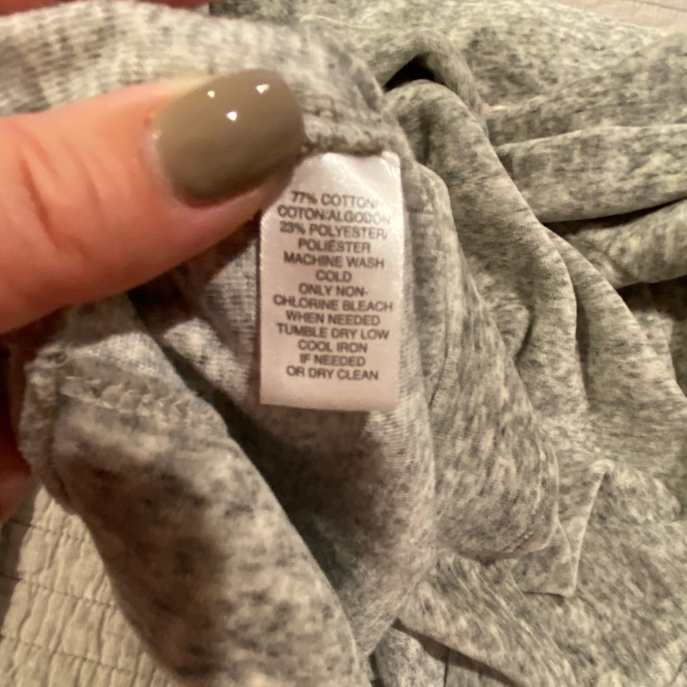 Loft Off-the-Shoulder Velour Sweatshirt - Picture 3 of 7